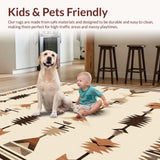 Autumn Collection with Beige and Brown Southwestern Arrow Design(Beige)