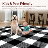 Stylish Modern Checkerboard Look(Black)