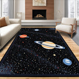 Enchanting Space Exploration Motif(Black)