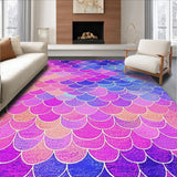 Enchanting Oceanic Scale Motif(Pink)