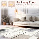 Contemporary Distressed Geometric Aesthetic(Gray)