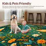 Whimsical Butterfly Garden Delight(Green)