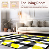 Elegant Distressed Plaid Design(Black)