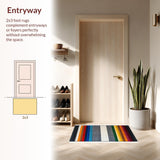 Chic Rainbow Abstract Aesthetic(Yellow)