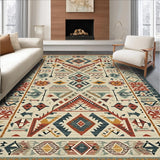 Bohemian Area Tribal Inspired(Beige)