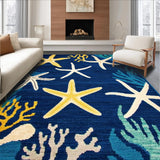 Vibrant Starfish Coastal Aesthetic(Blue)