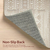 Cozy Textured Diamond Design(Beige)