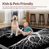 Rustic Earthy Tree Design(Black)