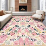 Trendy Elegant Tropical Leaf Print(Ivory)
