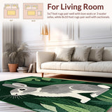 Cozy Rustic Wildlife Imagery(Green)