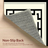 Sophisticated Classic Greek Key Motif(Beige)