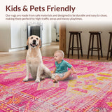 Bold Tribal Medallion Visual Appeal(Pink)