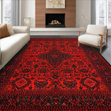 Gothic Distressed Border Motif(Red)