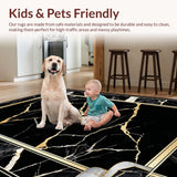 Artistic Black and Gold Fusion(Black)