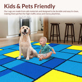 Engaging Pastel Alphabet and Shape Display(Blue)