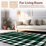 Classic Rustic Plaid Accent(Black)
