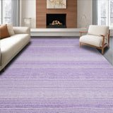 Ultra Soft Area Rug, Non Slip, Stain Resistant, Washable Area Rugs for Living Room, Bedroom, Chic Lilac Shag Style(Purple)