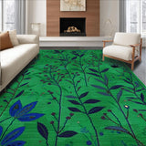 Contemporary Leaf Print(Green)