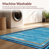 Lively Sun Kissed Beach Scene(Blue)