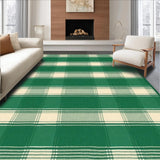Elegant Fuzzy Checkerboard(Green)