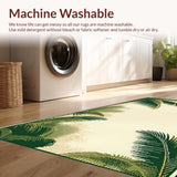 Artful Distressed Jungle Imagery(Beige)