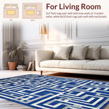 Sophisticated Tiled Fusion(Blue)