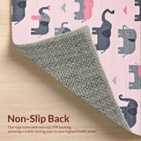 Chic Gray and White Cartoon Style(Pink)