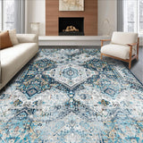 Earthy Tone Medallion Inspirations(Blue)