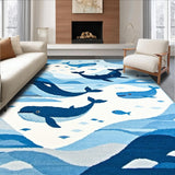 Brightly Colored Oceanic Adventure Design(Blue)