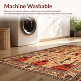 Lively Modern Symmetrical Guitar Elements(Beige)