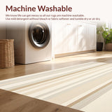 Beige Door Mat Elegant Entryway with Water Absorption(Beige)