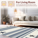 Chic Nautical Patterned Accent(Blue)