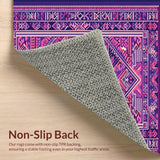 Exotic Geometric Color Symphony(Purple)