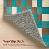 Elegant Earthy Geometric Tones(Blue)