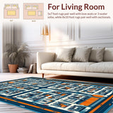 Illustrative Car Park Adventure Scene(Blue)