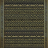 Trendy Modernist Geometric Fusion(Black)