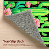 Trendy Rustic Cactus Motif(Green)