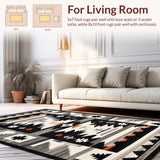 Rustic Southwestern Motif with Depth(Black)