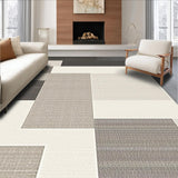 Ultra Soft Area Rug, Non Slip, Stain Resistant, Washable Area Rugs for Living Room, Bedroom, Serene Creamy Shag Layered Feel(Beige)