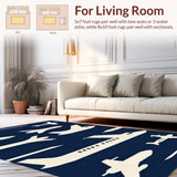 Fun Modern Travel Inspired Design(Blue)