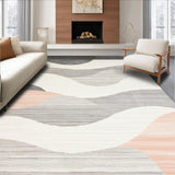 Contemporary Earthy Geometric Arrangement(Gray)