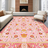 Vibrant Retro Botanical Design(Pink)