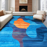 Lively Multi Hued Textured(Blue)
