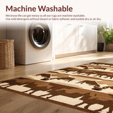 Charming Rustic Cow Imagery(Beige)