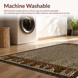 Chic Whimsical Leopard Patterned Accent(Beige)