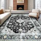 Classic Trellis Design with Grey Accents(Black)