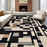 Stylish Neutral Toned Symmetrical Motif(Beige)