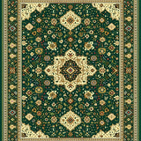 Cozy Classic Medallion Design(Green)