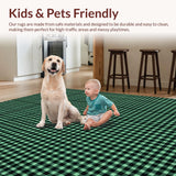 Inviting Cozy Plaid Design Element(Green)