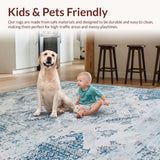 Contemporary Earthy Lattice Design(Blue)